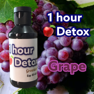 Grape 1 hour Detox How to pass a drug test for THC - Detox Drink