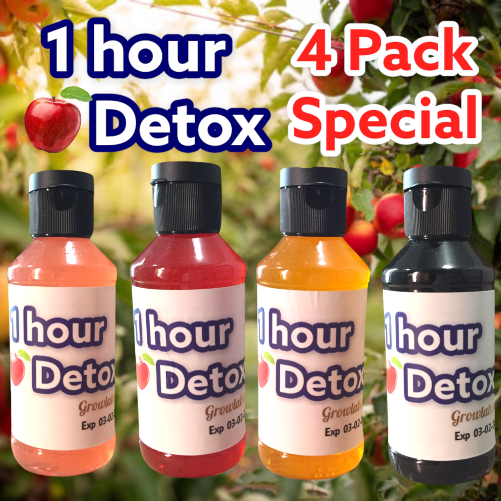 1 Hour Detox Fast-Acting Whole Body Cleanse – All Natural Fruit Fibers, Stop Smoking Support